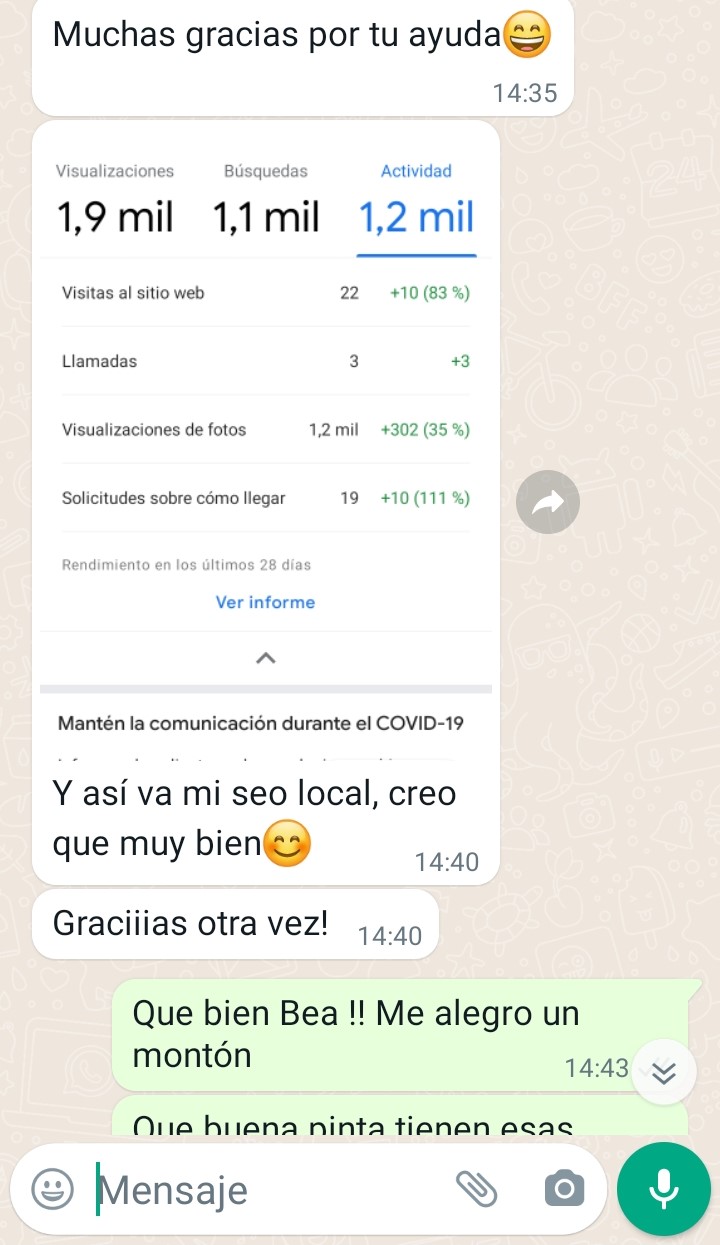 Testimonio Bea