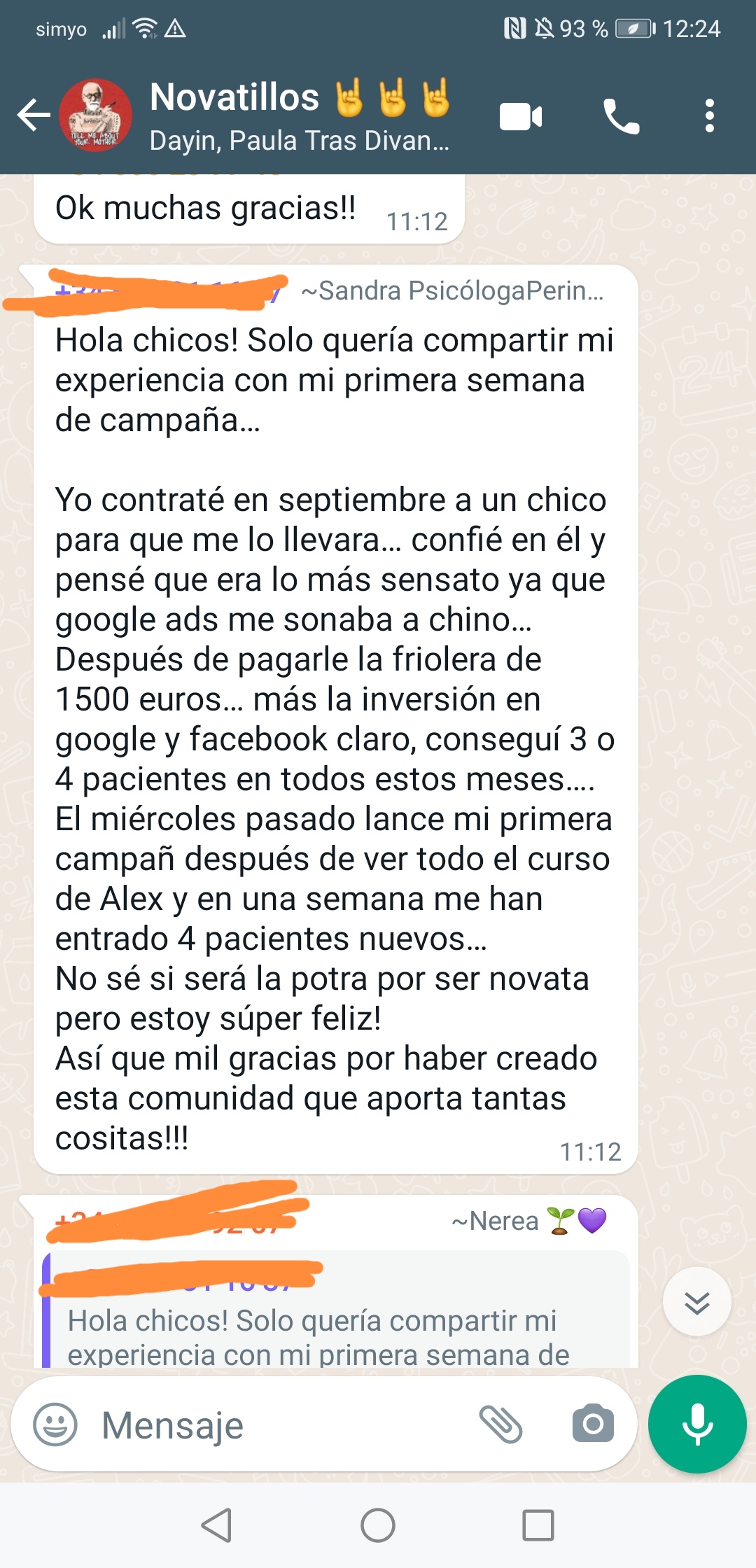 Testimonio Bea
